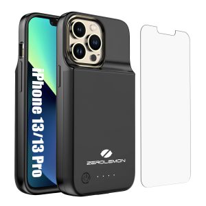 iPhone 13 & 13 Pro Battery Case 5000mAh (supports Wireless)